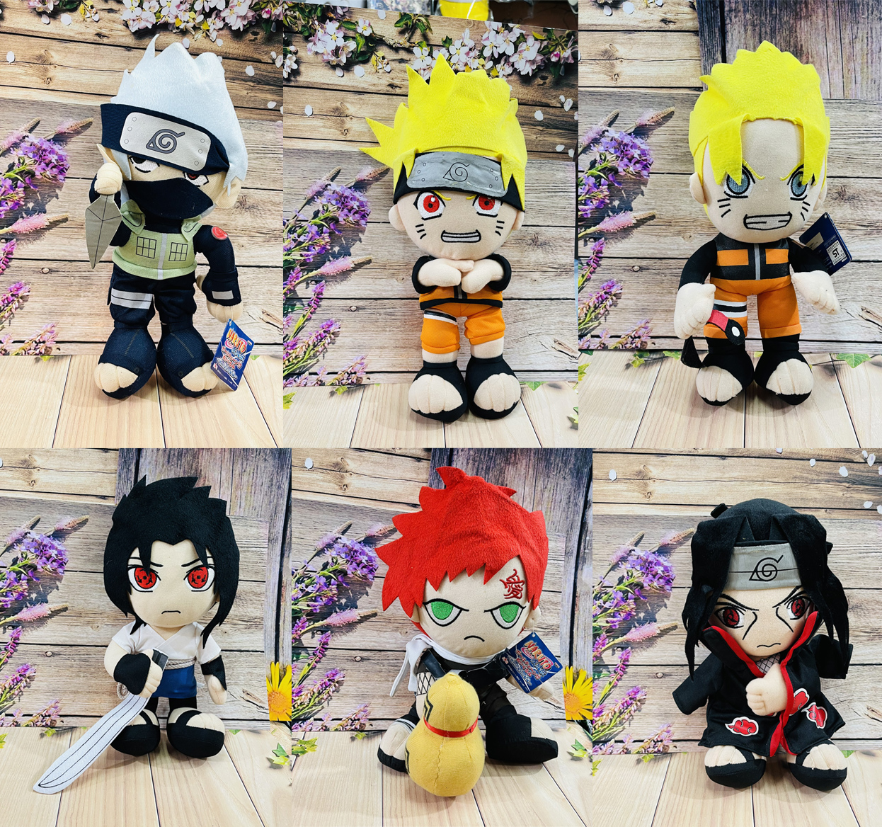 Gấu bông Anime Naruto nhiều mẫu