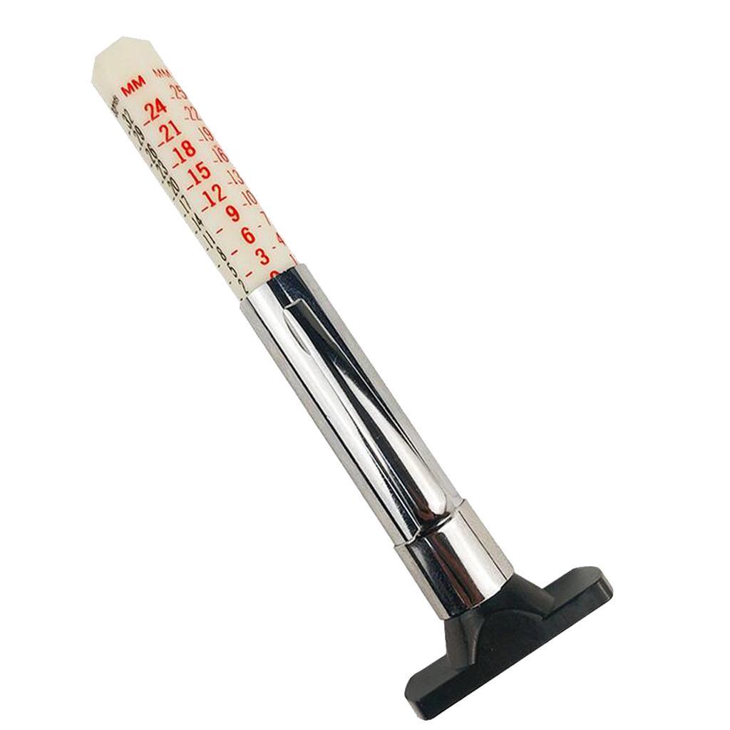 Tester Motor Car Bike Tyre Tread Depth Gauge Metric Standard Measure 0-25mm