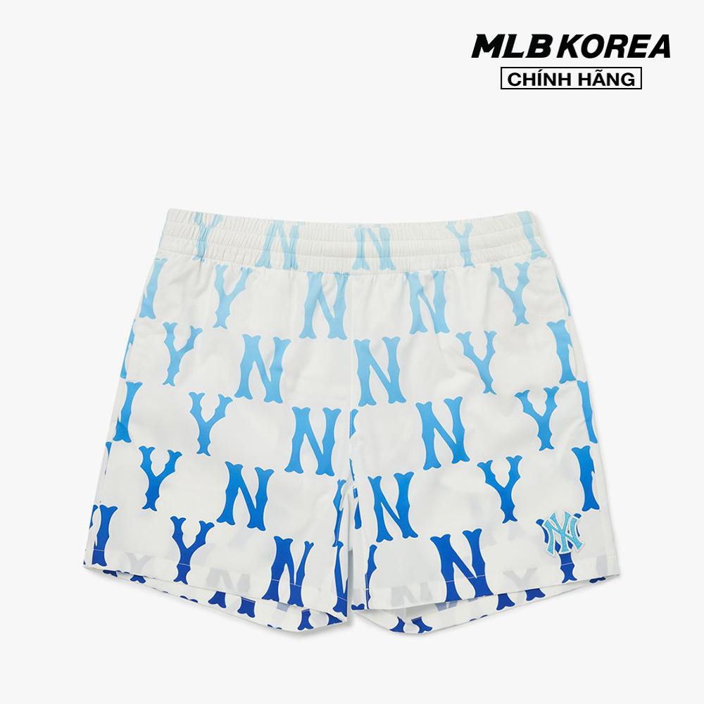 MLB - Quần shorts bơi nam lưng thun Gradation Monogram 3ASWM6123-50BLS