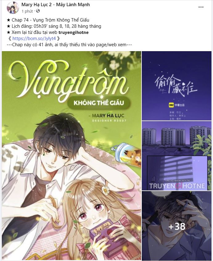 vụng trộm không thể giấu - mối tình thầm kín chapter 74.1 12