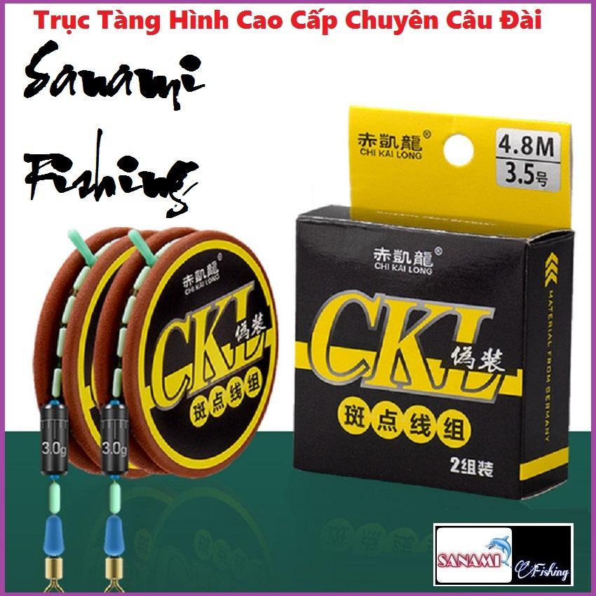 Trục Câu Đài Tàng Hình Buộc Sẵn ChiKaiLong DCR6 Chuyên Săn Hàng Khủng - Sanami Fishing