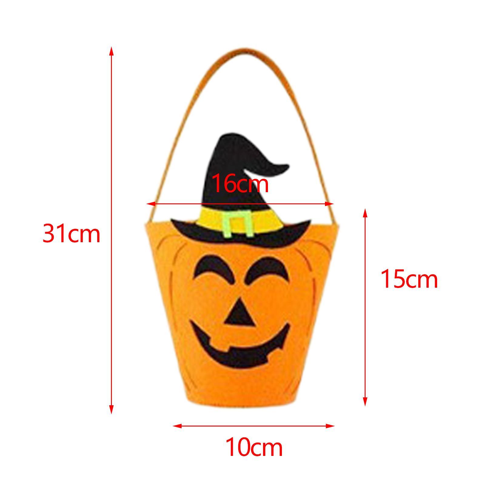 Party Candy Bag Halloween Bags Reusable Holiday Decoration Party Favors Kids Trick or Treat Bag Halloween Decoration