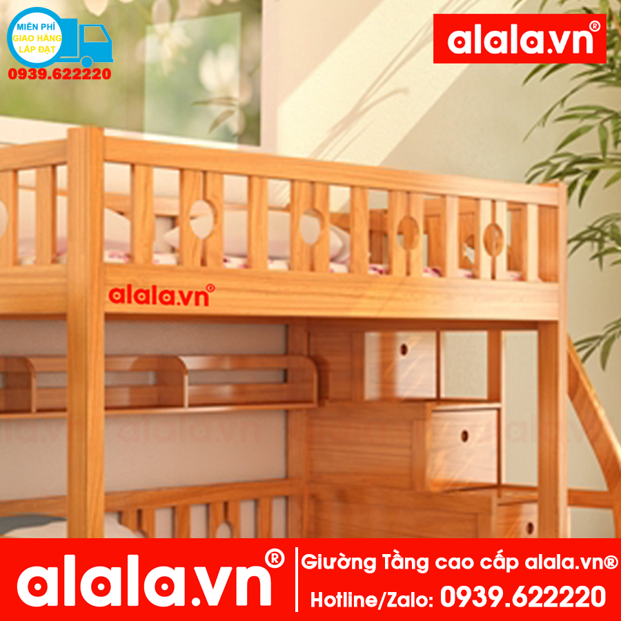 Giường tầng ALALA115 cao cấp - Thương hiệu alala.vn - Za.lo: 0939.622220