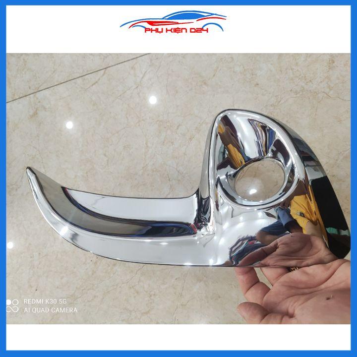 Ốp viền đèn gầm trước Yaris 2021-2022 mạ Crom chống trầy trang trí làm đẹp xe