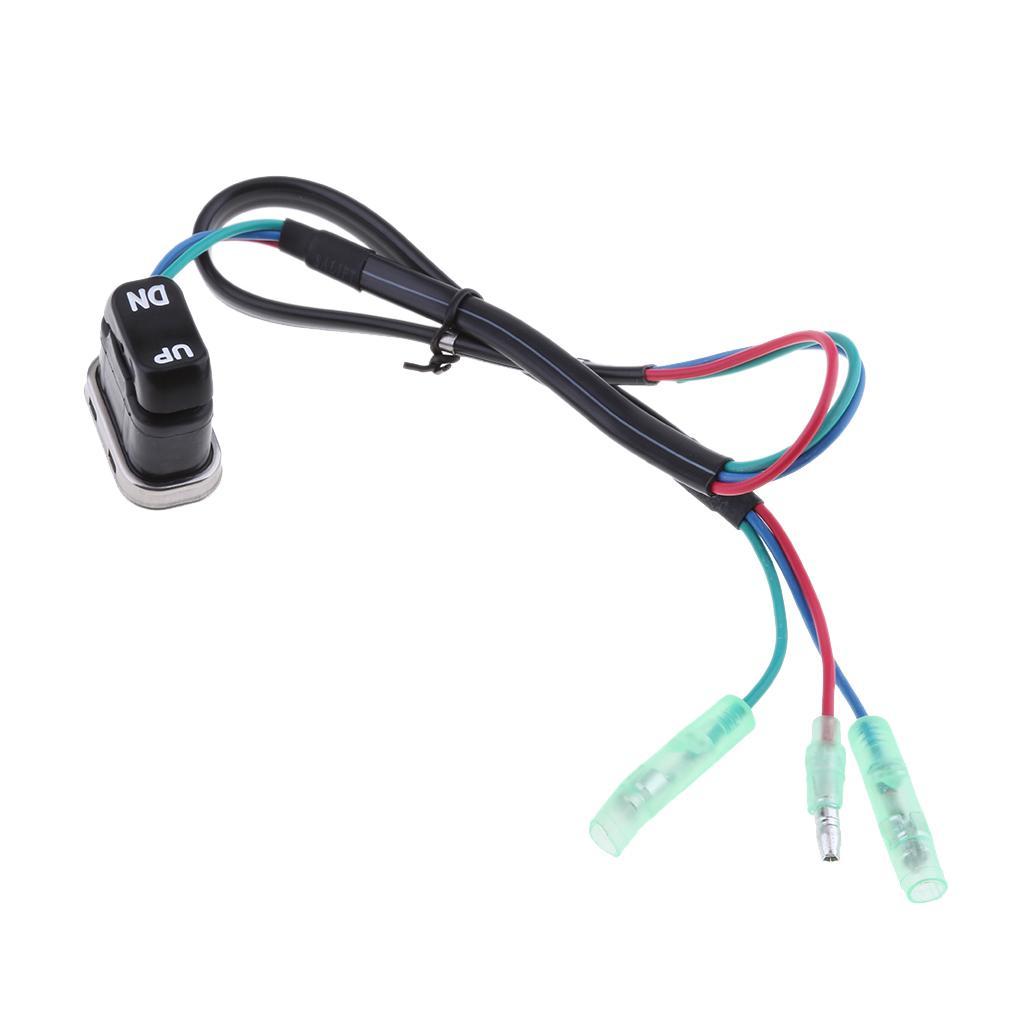 3pcs TRIM & TILT Switch A 703-82563-02-00 703-82563-01 for Outboard