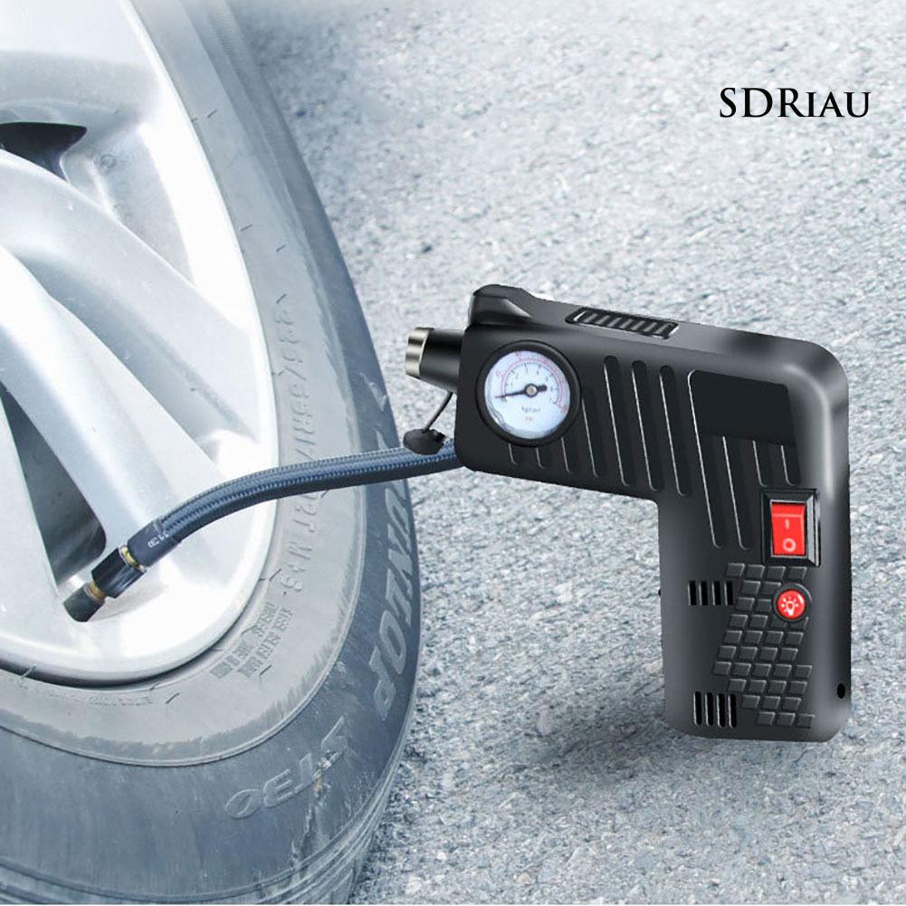 Máy Bơm Lốp Xe Hơi Xxlgjx 12v Có Đèn Led