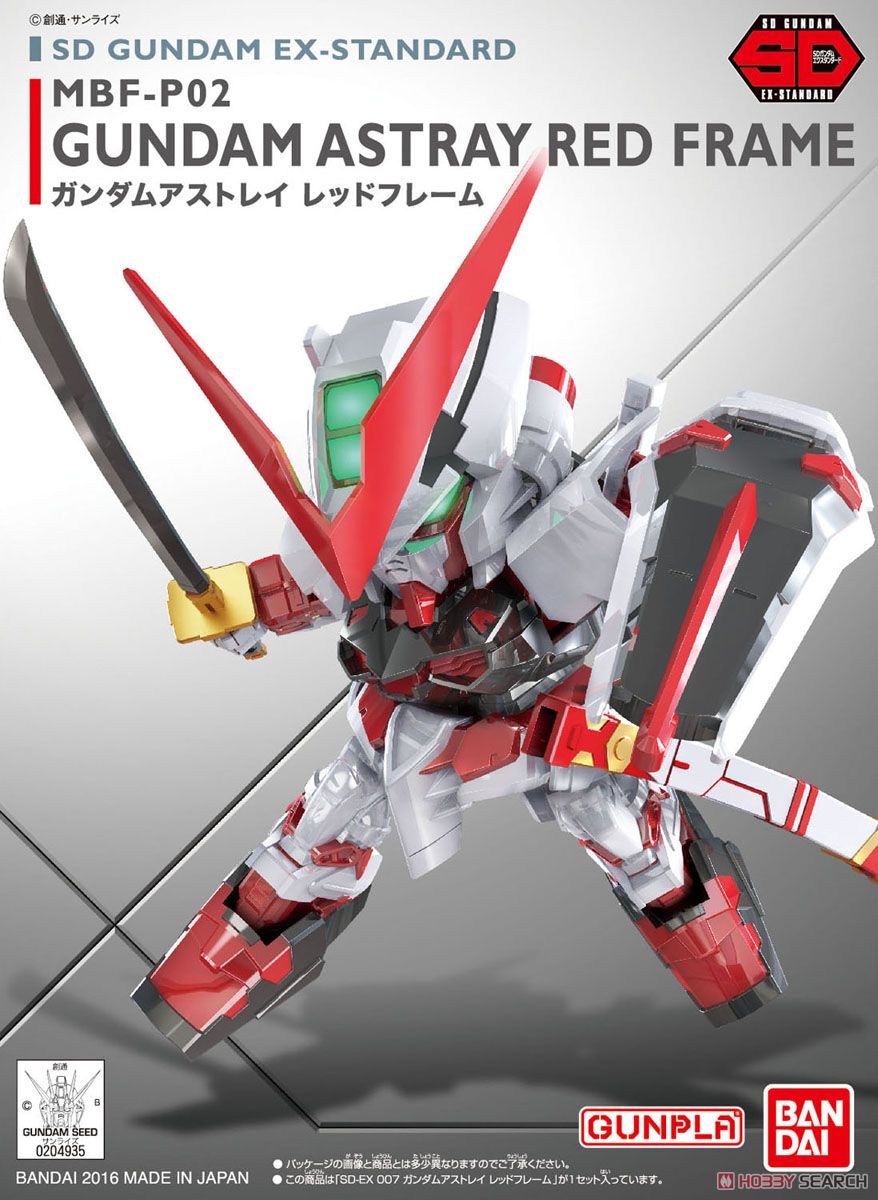 ĐỒ CHƠI SD GUNDAM EX-STANDARD GUNDAM ASTRAY RED FRAME MÔ HÌNH LẮP RÁP