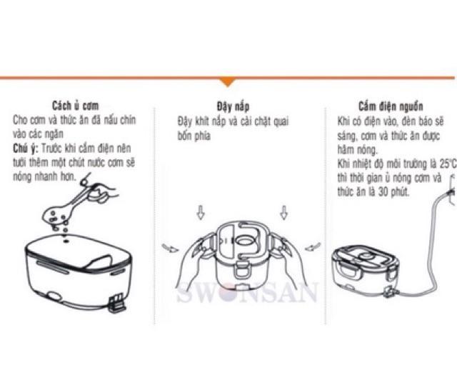 Hộp cơm MaGich lõi nhựa và i nốc