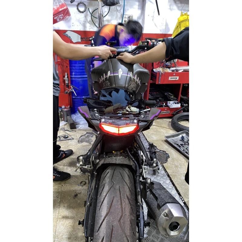 Đèn hậu tích hợp xi nhan GMA Lắp đặt cho yamaha MT15 - TFX150