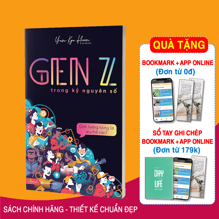 BIZBOOKS – Sách GenZ Trong Kỷ Nguyên Số - Định Hướng Tương Lai Như Thế Nào? - MinhAnBooks