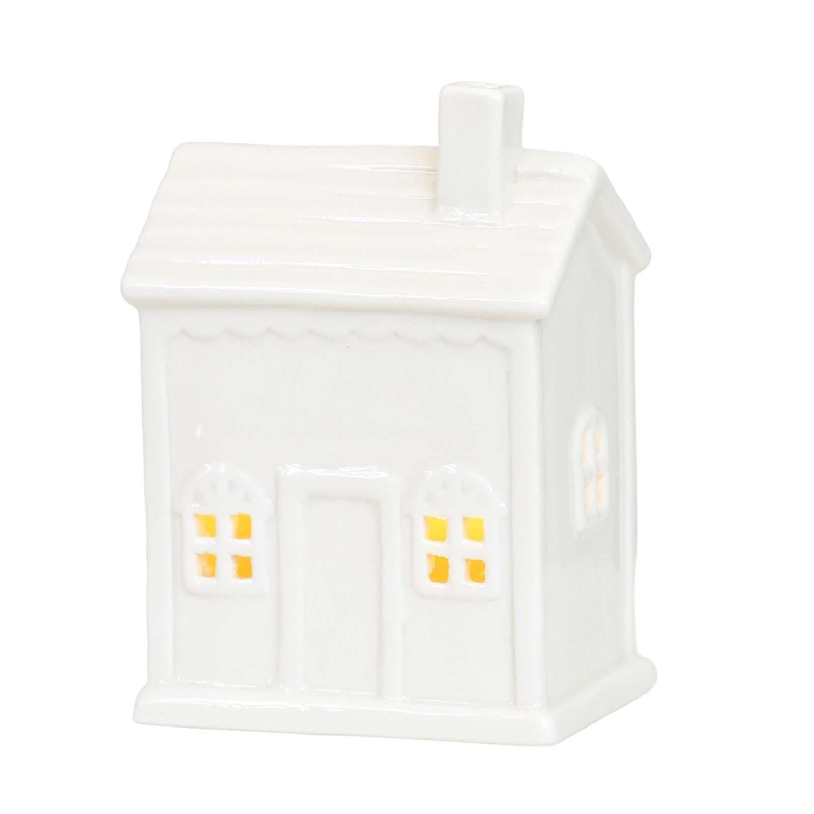 Ceramic House Candle Holder Modern Decorative Ornaments Ornament for wedding festive Gift