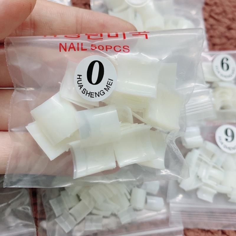 Móng nối chân vuông ngắn đủ size