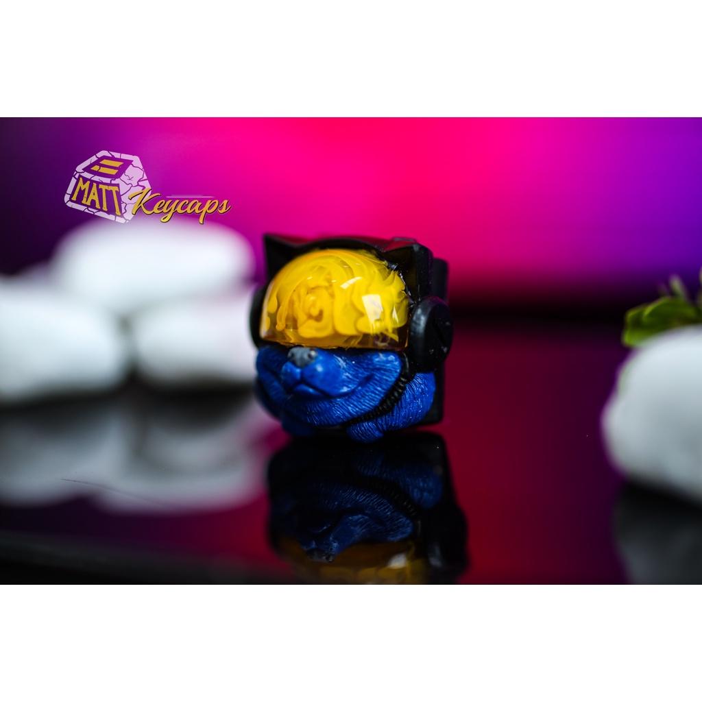 Sirius Keycaps - Vàng Xanh - Artisan Keycaps - Nút bàn phím cơ