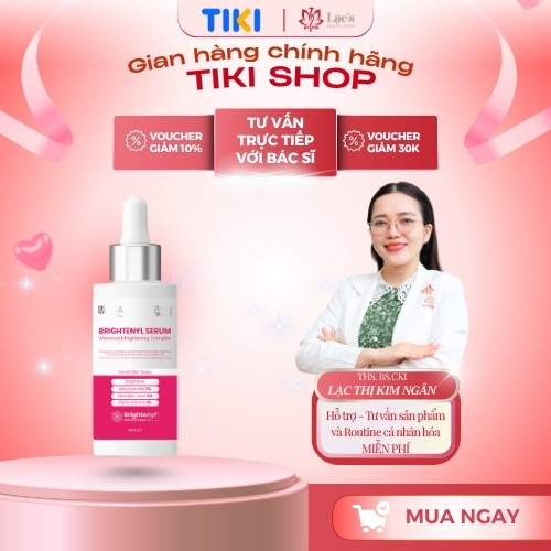 Serum MD CARE làm sáng da đa tầng và toàn diện thế hệ mới Brightenyl Serum – Advanced Brightening Complex 30ml