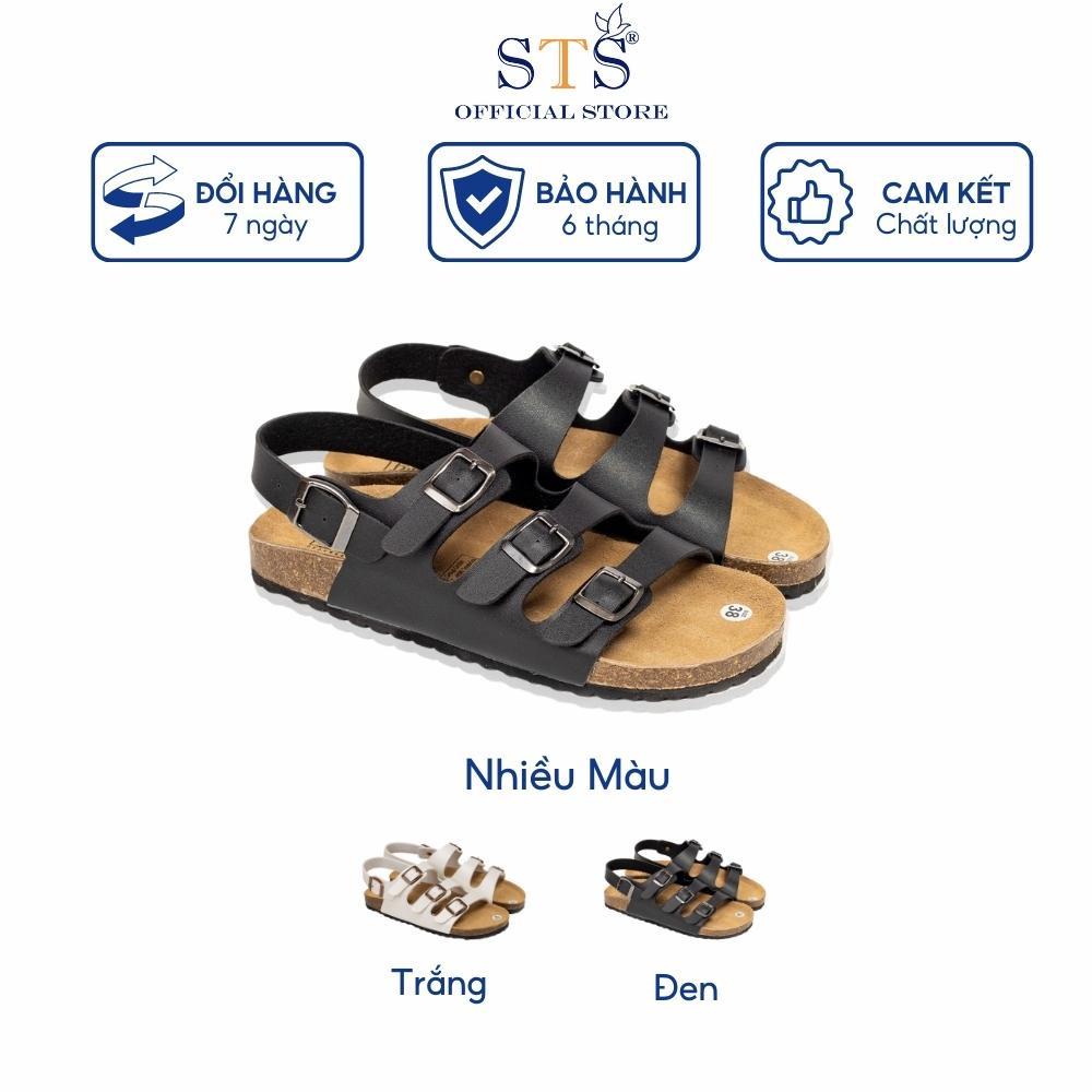 Dép DA BÒ THẬT NGUYÊN TẤM Dép đế trấu quai hậu sandal Birken nam nữ chống nước nhẹ hàng cao cấp siêu bền ôm chân ST13