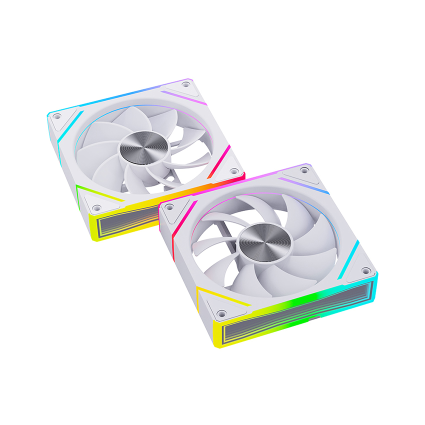 Quạt Tản Nhiệt Case MAGIC SNOMAN F-125 ARGB Black/White – Hàng Chính Hãng