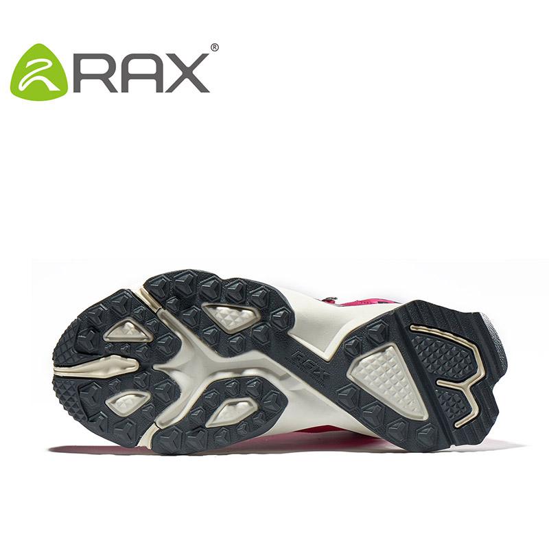 RAX Nữ Đi Bộ Đường Dài Giày Chống Nước Giày Đi Bộ Nhẹ Giày Leo Núi Chống Trơn Trượt Giày Thể Thao Ngoài Trời Du Lịch Color: carbon black Shoe Size: 39