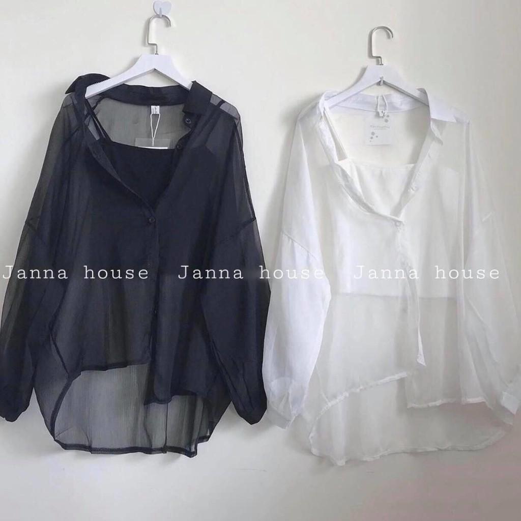 Áo sơ mi voan tay dài - Hot Trend 2022