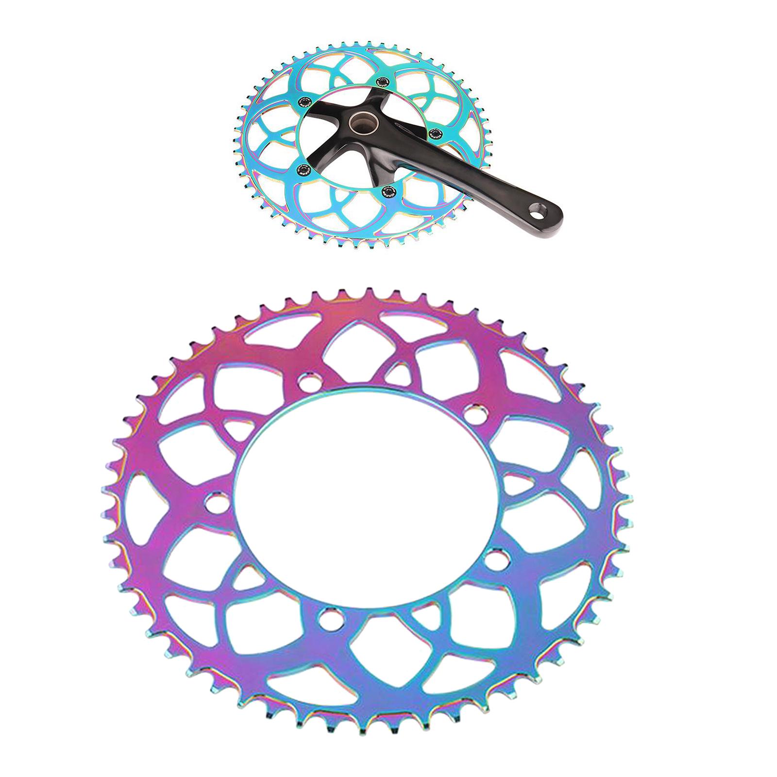 Bike Chainring Single Speed Narrow Wide 130BCD Chainwheel Repair