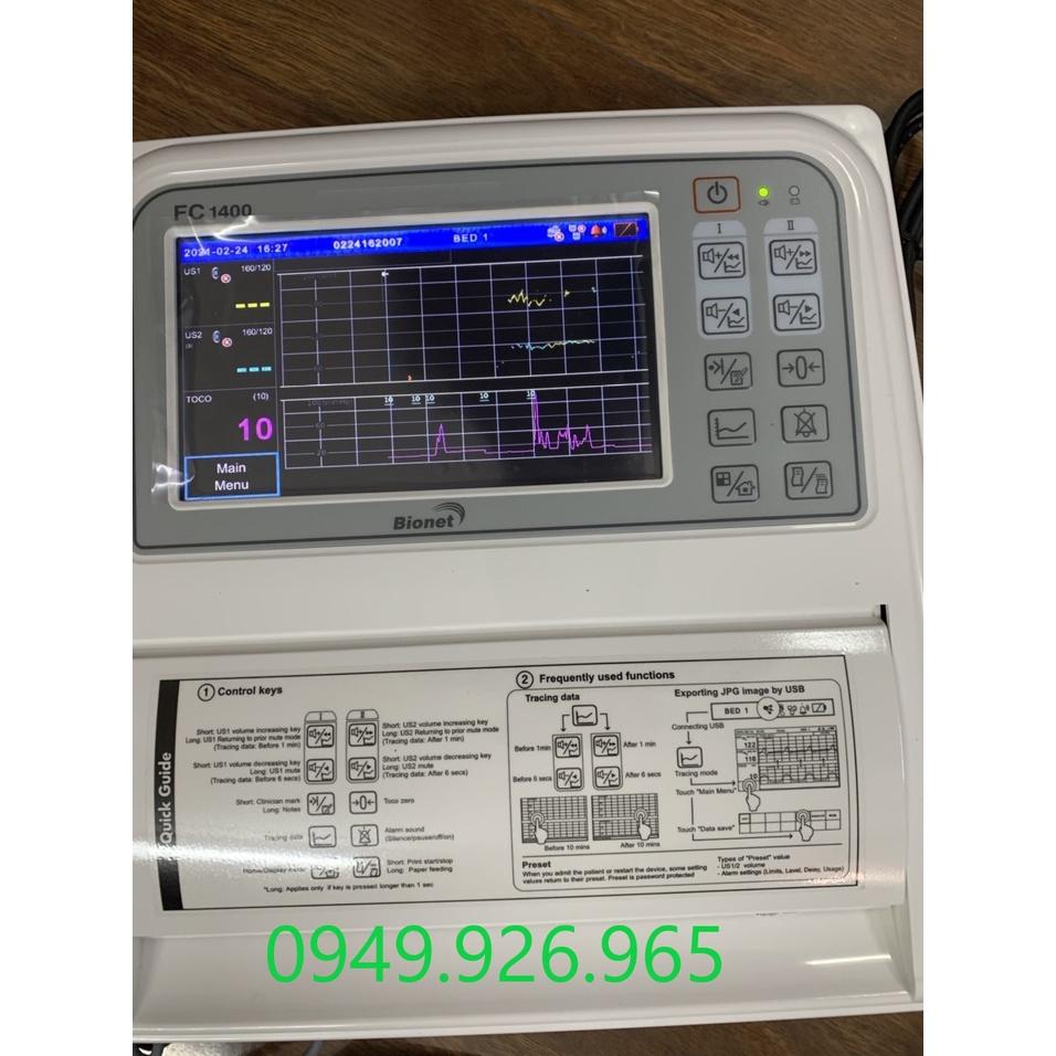 Máy Monitor sản khoa Bionet FC1400