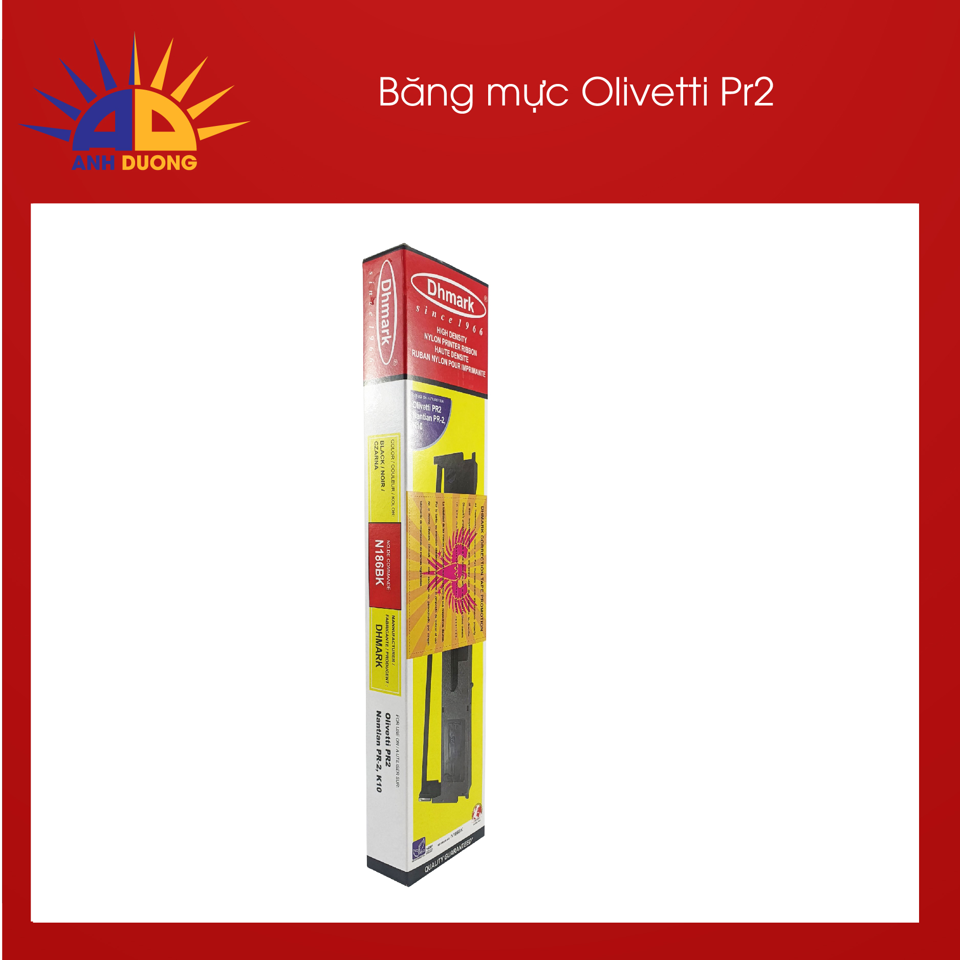 Băng mực DH Olivetti Pr2