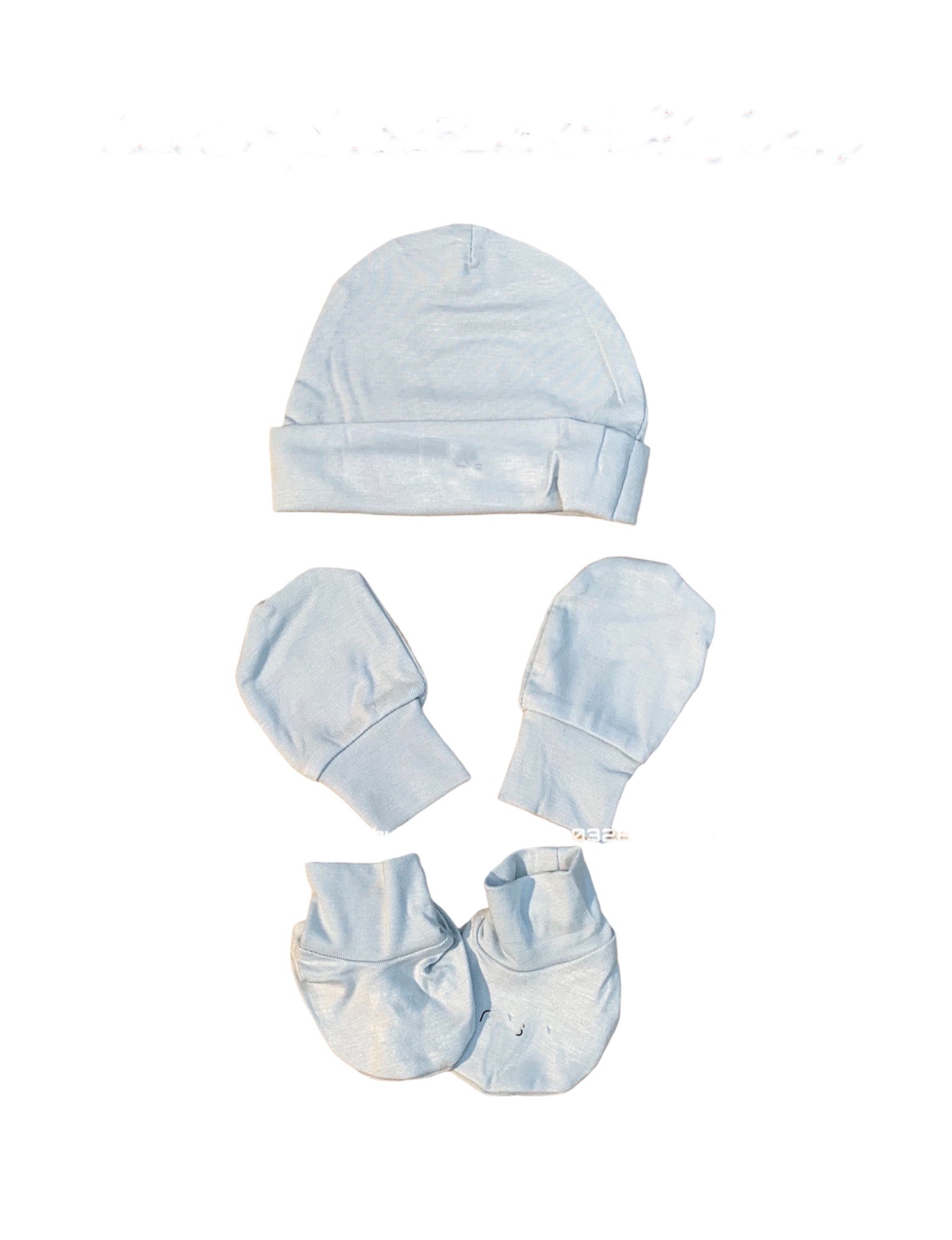 Set 2 mũ, bao tay, bao chân N.ous dành cho bé sơ sinh