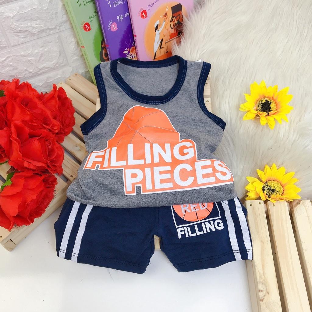 Bộ thể thao ba lỗ Chất liệu cotton co giãn 4 chiều