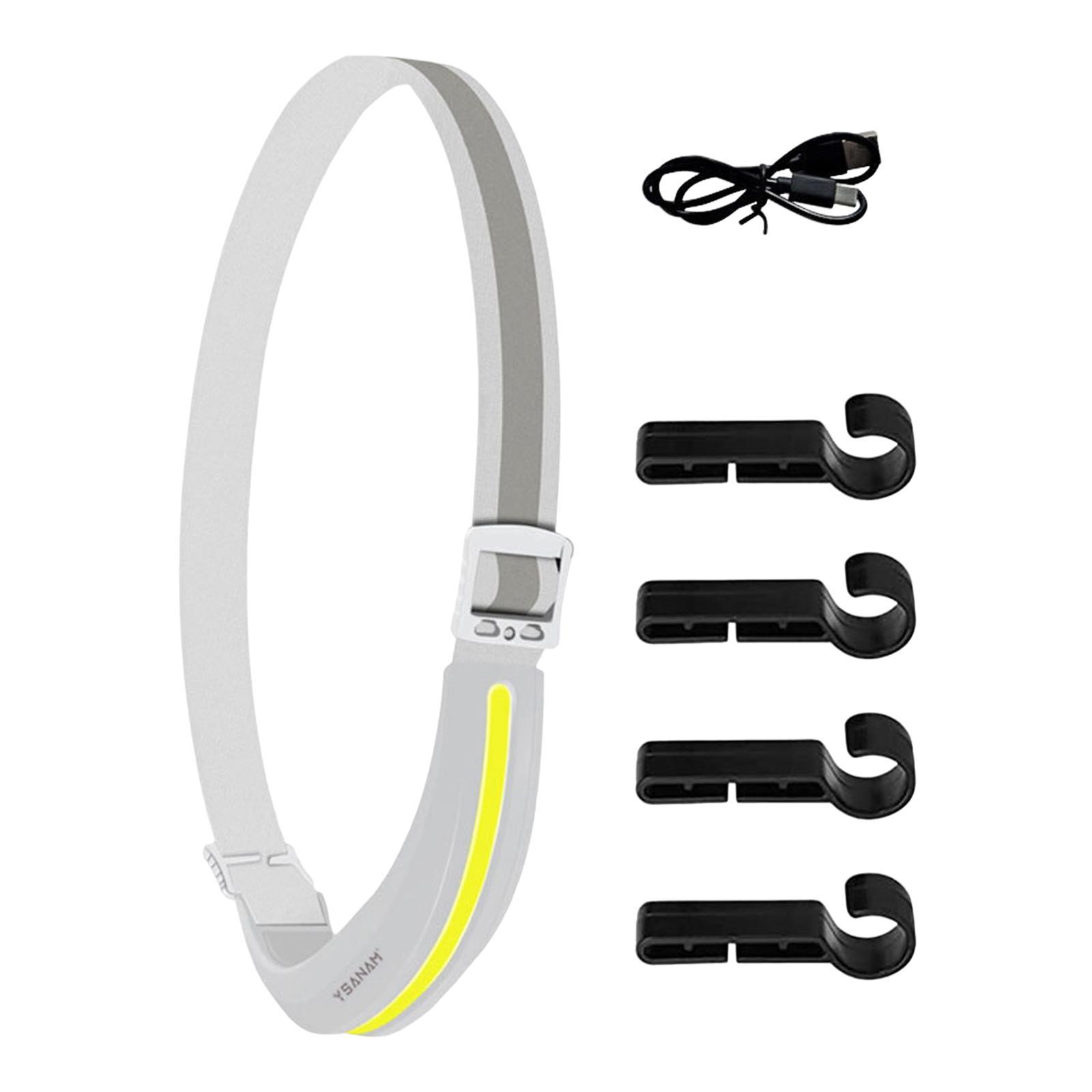 LED Headlamp Rechargeable, Headlamp Torch, 4 Modes, Suitable for Running, Fishing, Camping, Outdoor Waterproof Headlight