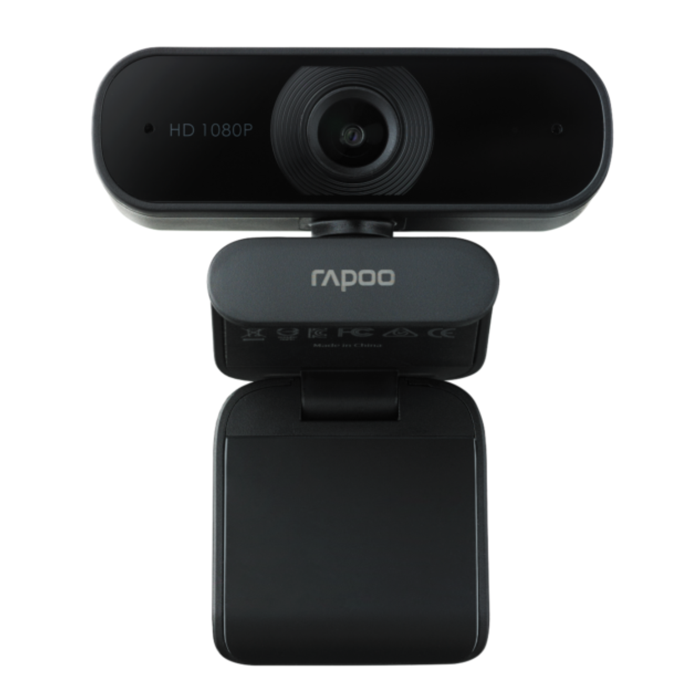 Webcam Full HD 1080P RAPOO Micro Khử Ồn Kép Góc Rộng 80 Độ XW180 - Hàng Chính Hãng