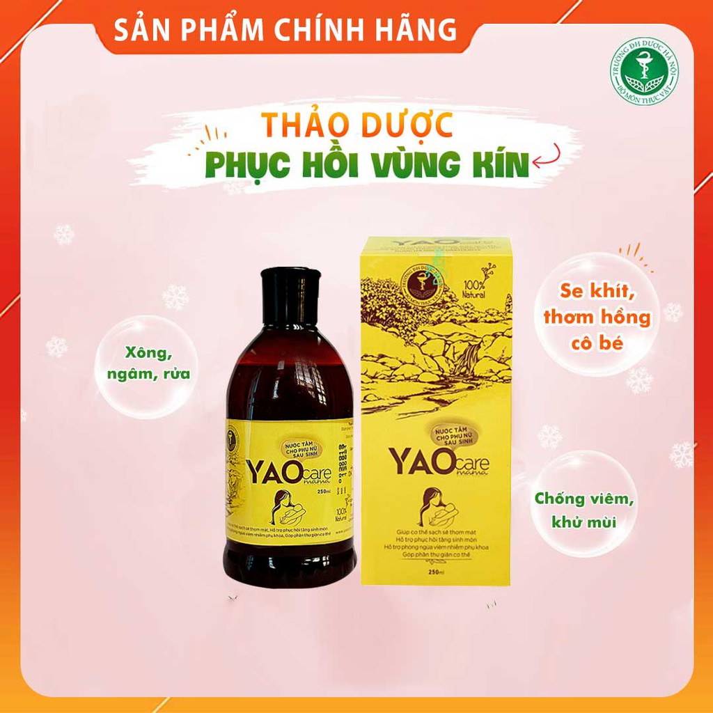 Nước thảo dược tắm gội cho mẹ sau khi sinh DK Pharma Yaocare Mama 250 ml