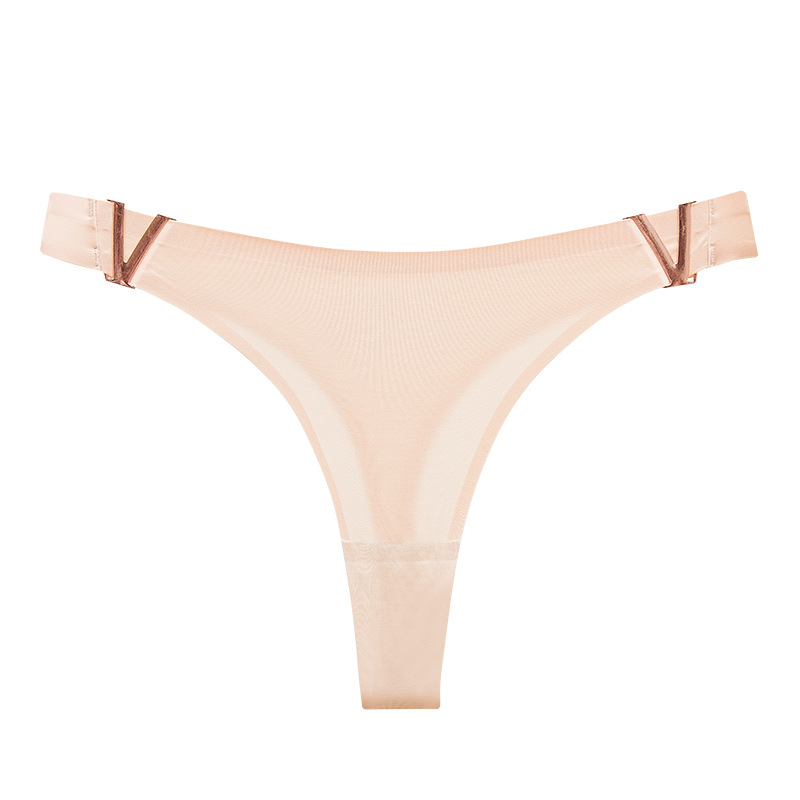 Quần Lót Nữ Lọt Khe Lụa Băng Khóa Chữ V 6073 – Quyến Rũ &amp; Thoải Mái Tối Ưu