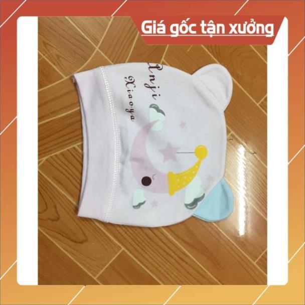 Hàng Việt Nam xuất khẩu _ Mũ cotton sơ sinh cao cấp cho bé