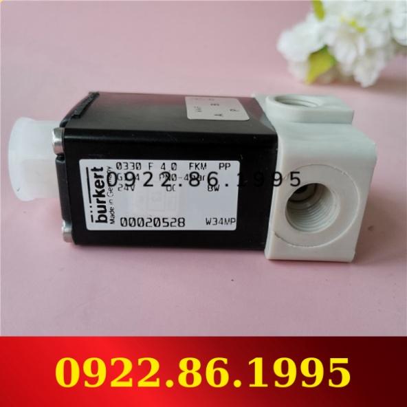 Van Điện Từ Burkert 0330 Vật Liệu Pvdf 19078 69006 136350 136348