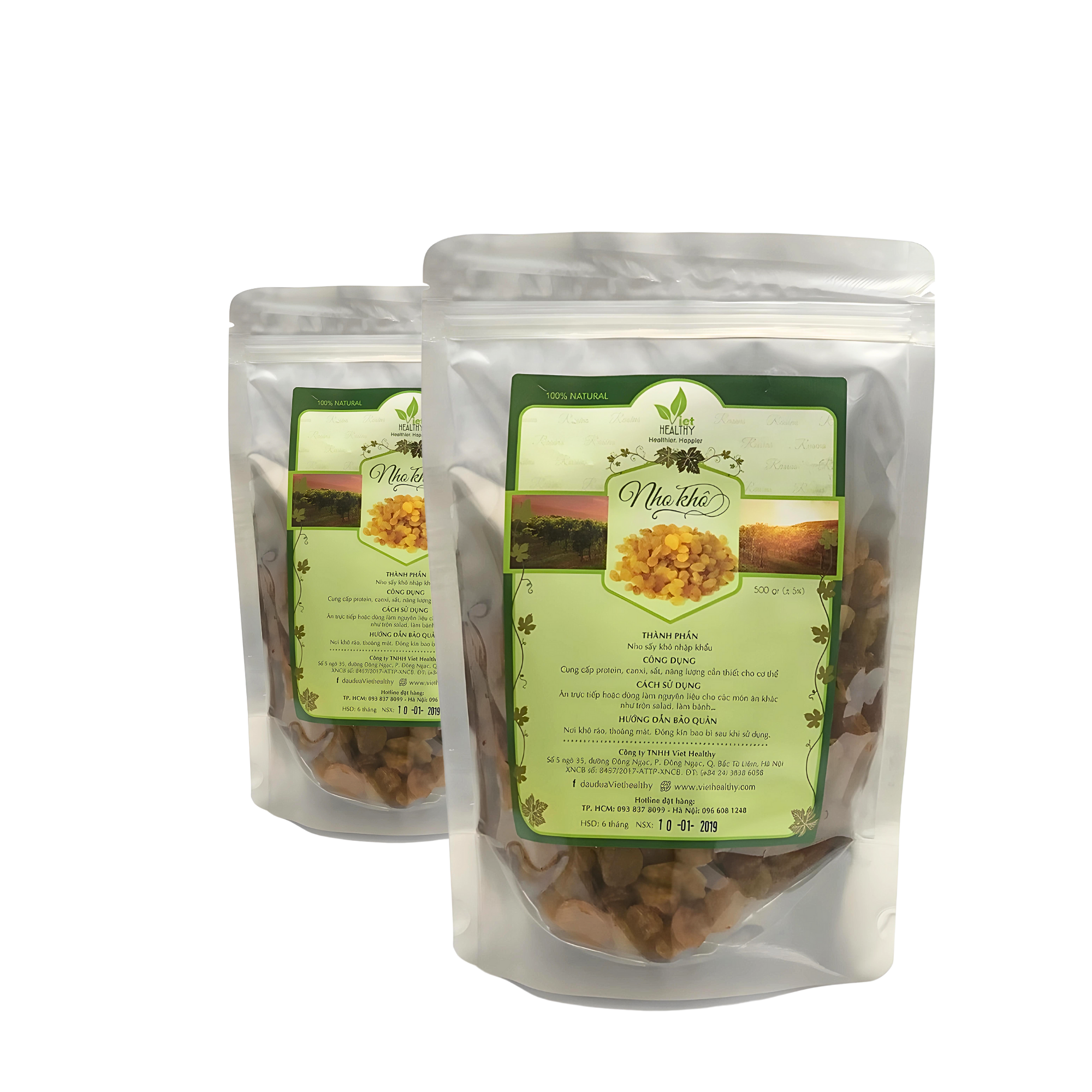 Nho khô Raisin Chile 500g