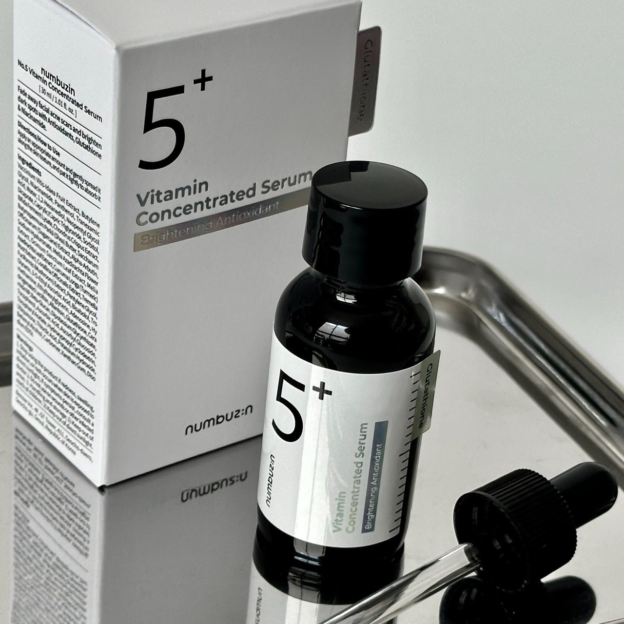 Serum Numbuzin no 5 Sáng Da Mờ Thâm Nám Numbuzin Vitamin Concentrated - Serum Dưỡng Ẩm Giúp Da Trẻ Hóa