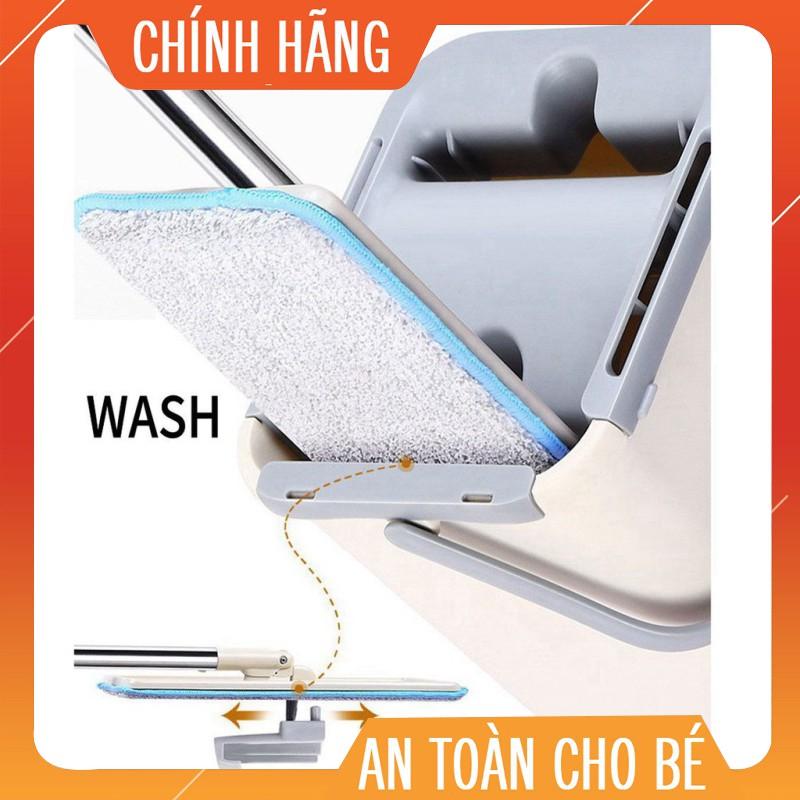 Bộ cây lau nhà thông minh kèm thùng vắt 2 ngăn Inochi BH-M900 (Size Trung) (tiêu chuẩn Nhật Bản)