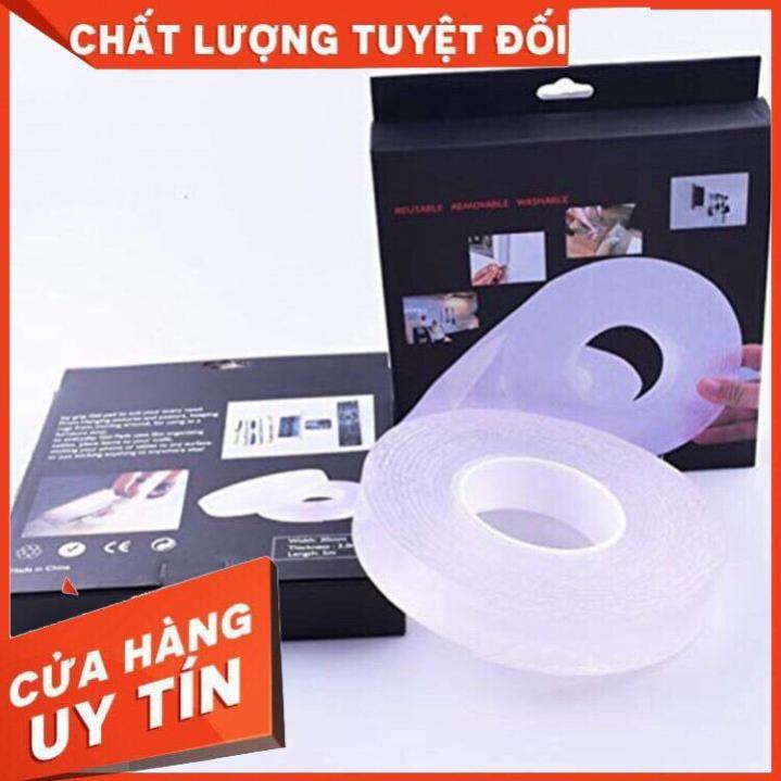BĂNG DÍNH ĐA NĂNG 2 MẶT TRONG SUỐT SIÊU CHẮC