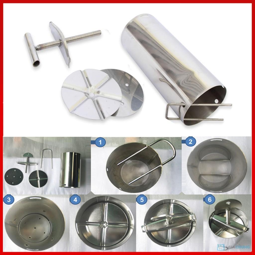 Khuôn Giò Xào Inox, Khuôn Làm Giò 1-2 Kg Thiết Kế Mới