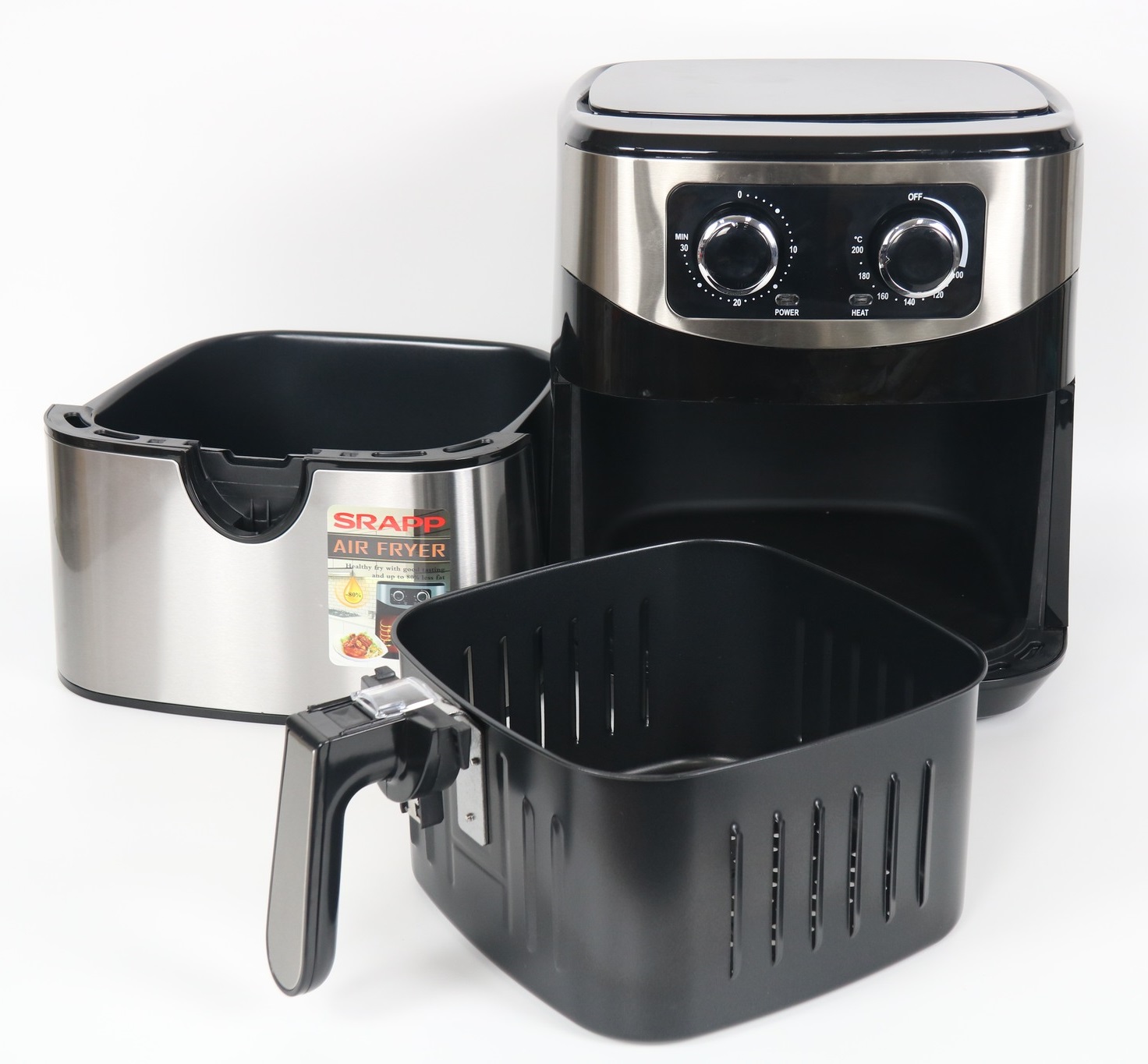Nồi Chiên Không Dầu SRAPP SH-AF98A 9.8L - Hàng Chính Hãng
