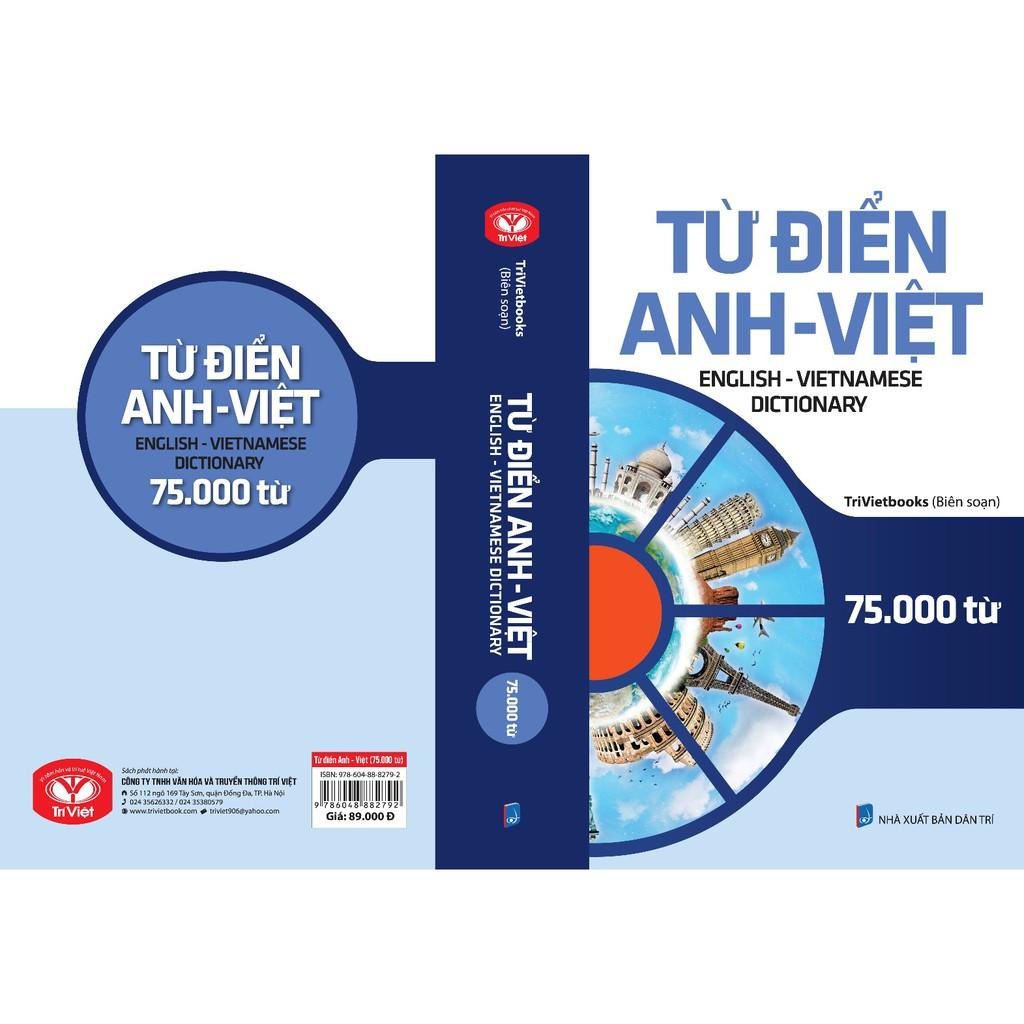 Từ Điển Tiếng Anh 75.000 Từ