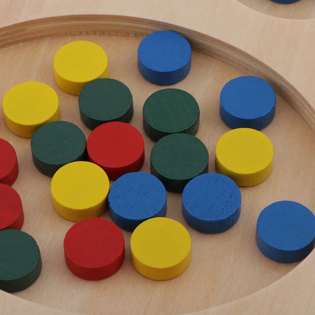 Wooden Sorting & Counting Board Educational