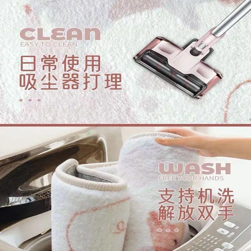 Thảm Trải Sàn Họa Tiết Hình Học Đơn Giản Hiện Đại