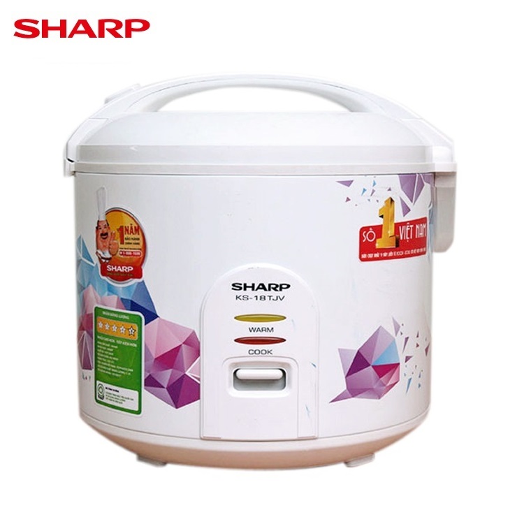 Nồi cơm điện Sharp KS-18TJV (1.8 Lít) - Hàng chính hãng