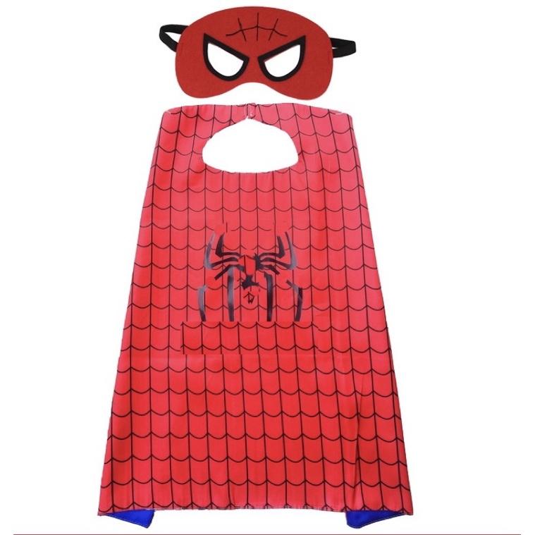 <SIÊU XỊN - GIÁ BAO RẺ> Set áo choàng mặt nạ siêu nhân - siêu anh hùng cho bé