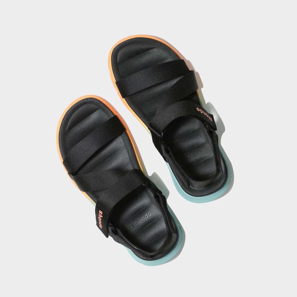 [ Chính hãng ] Giày Sandal Shondo F6 sport ombre đế 2 màu xanh baby cam nhạt F6S8310