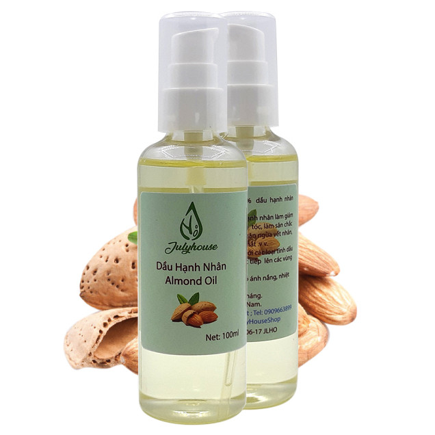 Bộ 2 chai Dầu Hạnh Nhân Julyhouse 100ml