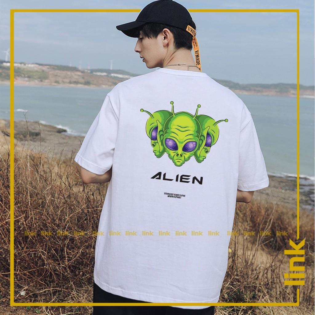 Áo tay lỡ VŨ TRỤ - NGƯỜI NGOÀI HÀNH TINH ALIEN unisex