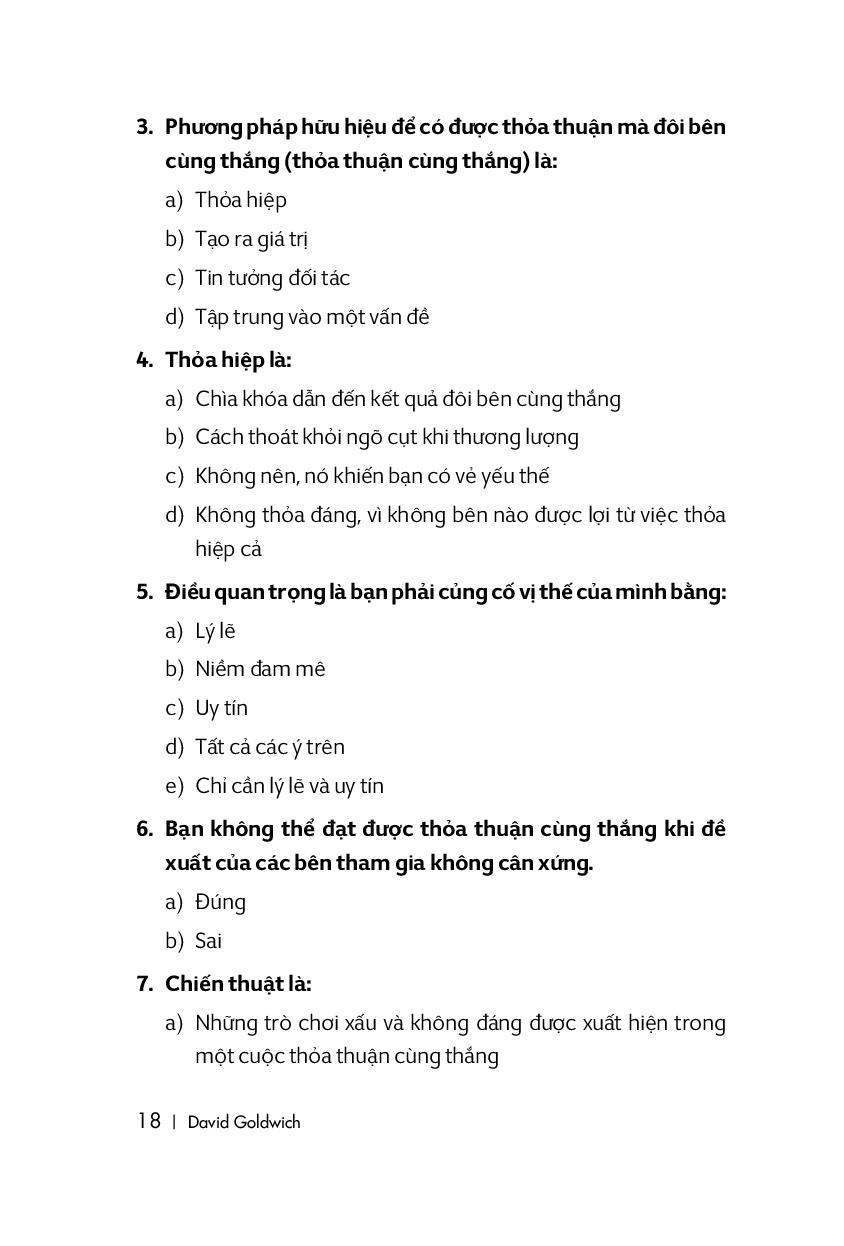 Đàm Phán Bậc Thầy Cả Hai Cùng Thắng - Tái Bản 2019