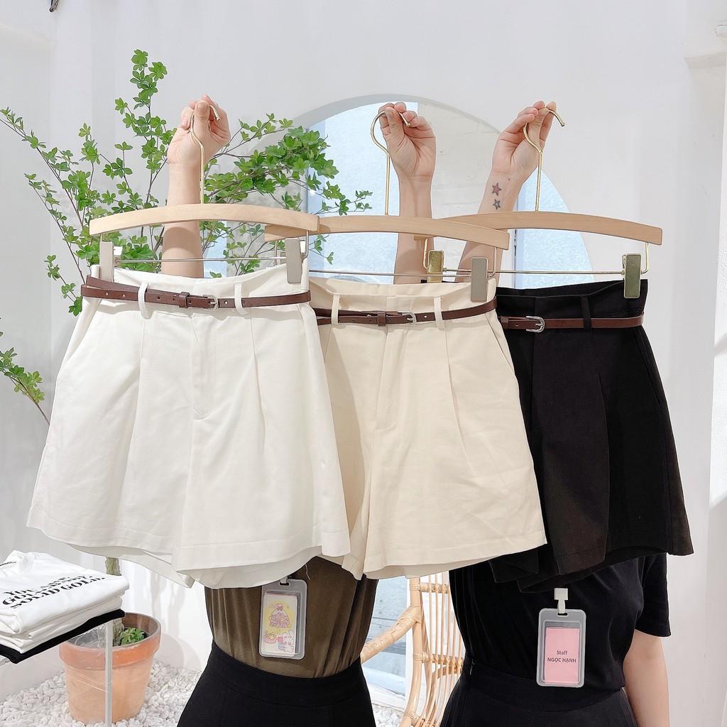 Quần short kèm belt 3321, Peace House Clothing
