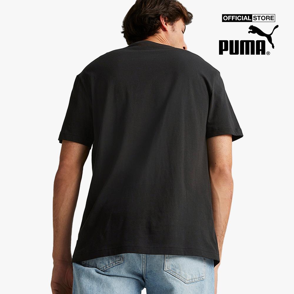 PUMA - Áo thun nam tay ngắn phom suông hiện đại 671747